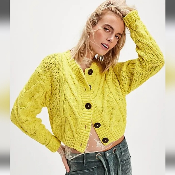 Free People Bonfire Cardi - Picture 1 of 8